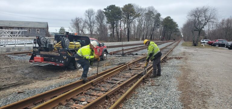 Rail road workers